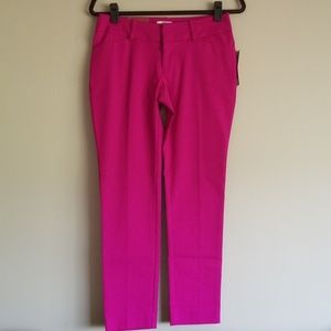 Fuscia dress pants